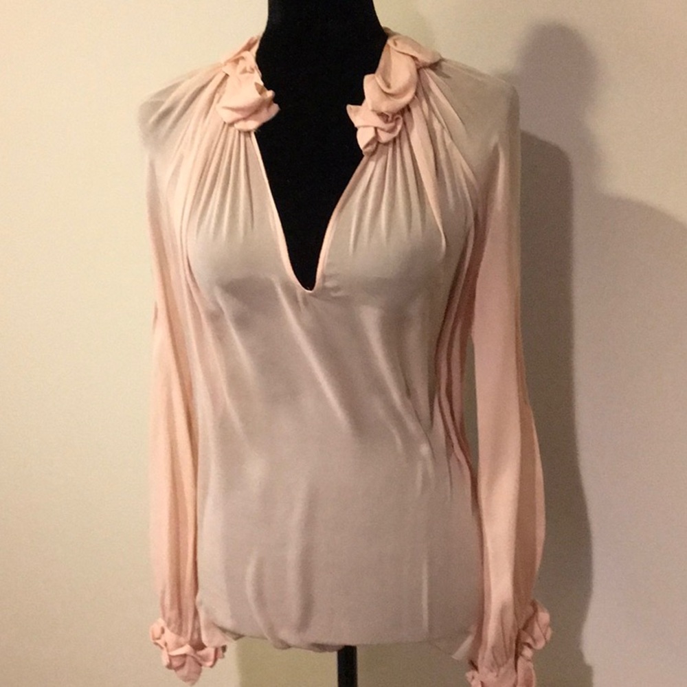 Diane Von Furstenberg blouse.